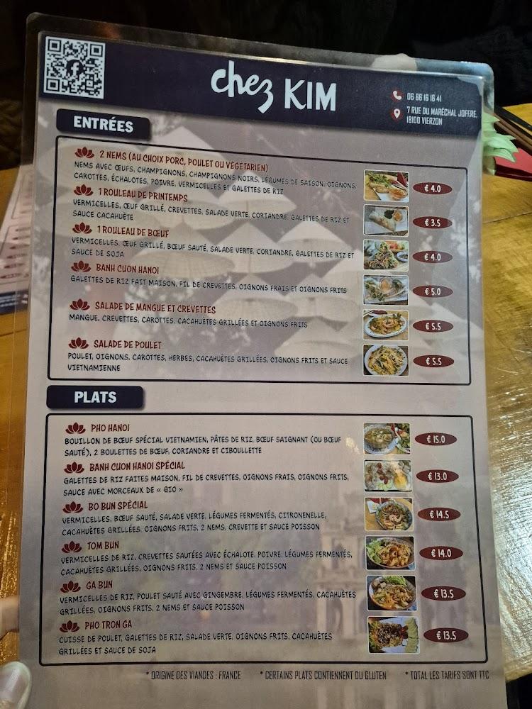 Chez KIM - Menu Image 3